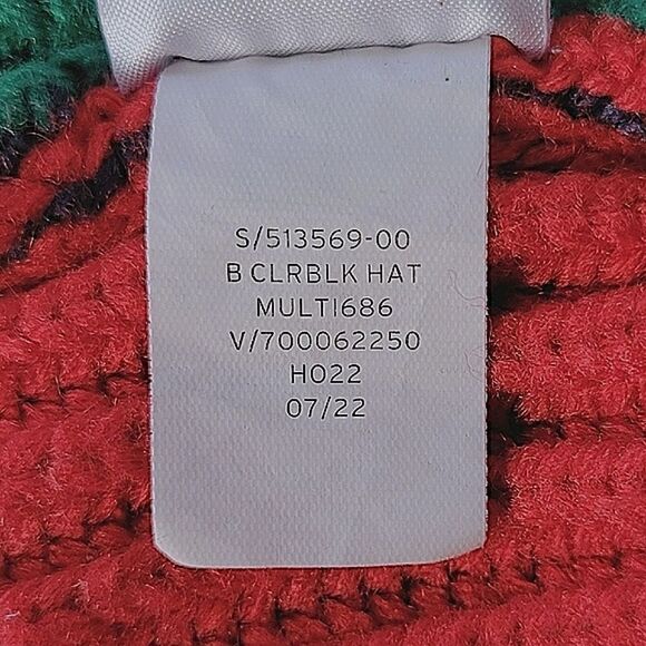 GAP Kids Colorblock Pom Beanie - Picture 10 of 10